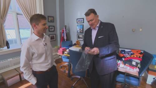 Mayor Mike Savage gives Paul nostalgia tour of his office , talks Lieutenant Governor of NS role [Video]