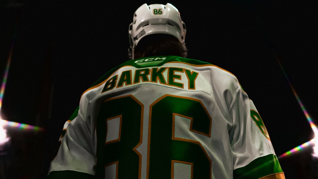 Denver Barkey named Knights captain [Video]