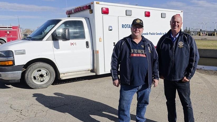 Grande Prairie rotary clubs drive donated specialty vehicles to Mexico [Video]