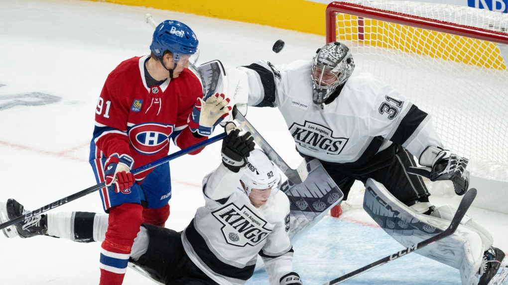 Rittich stops 25 shots, Los Angeles Kings beat Montreal Canadiens 4-1 [Video]