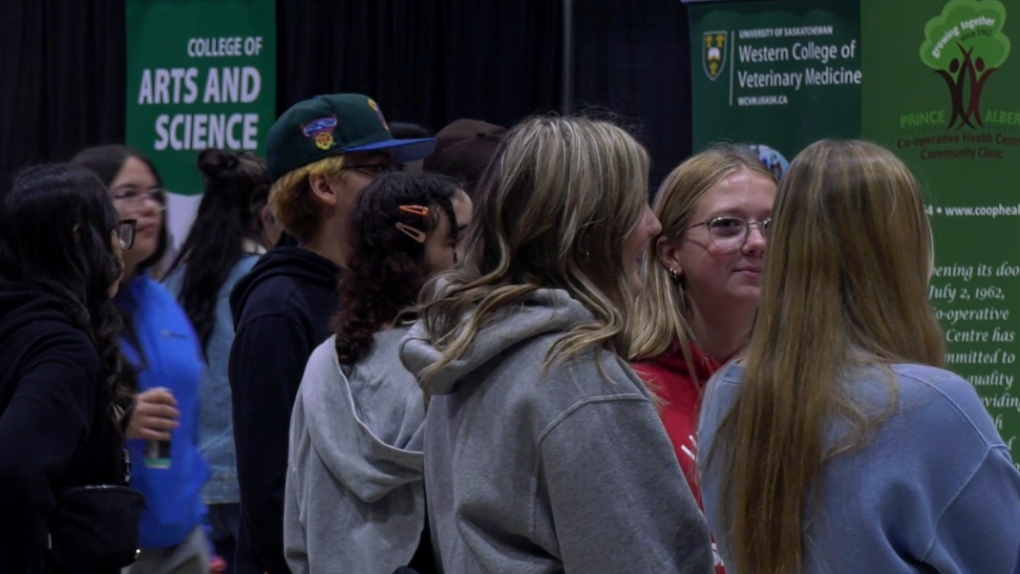 Saskatchewan students attend massive career fair [Video]