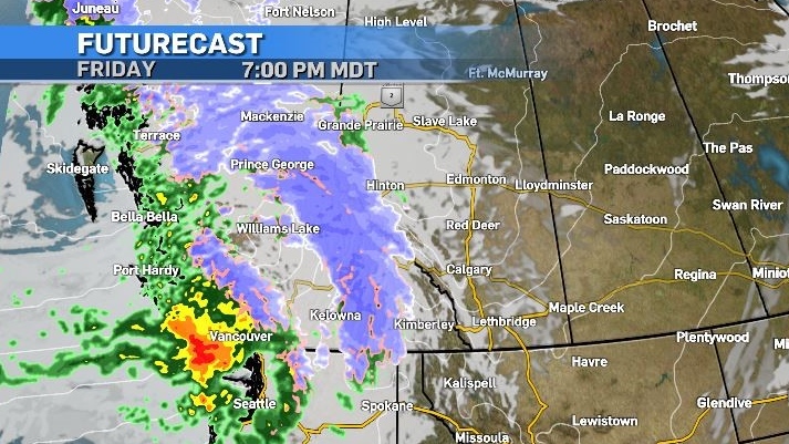 Calgary weather: Significant amounts of rain and snow heading for B.C., with a warm and windy weekend in Calgary [Video]