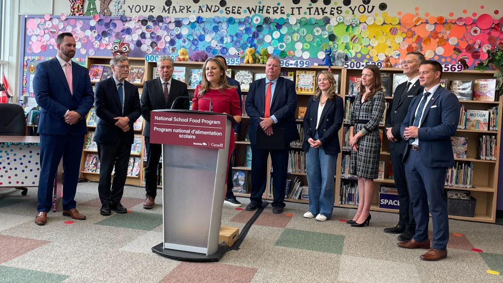 Manitoba news: province signs onto federal school food deal [Video]