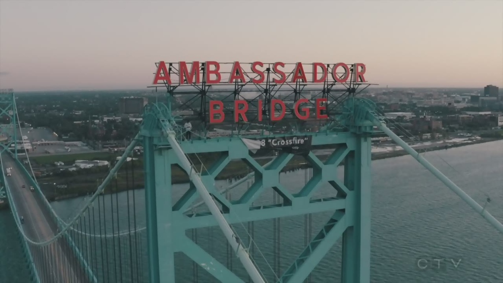 Canada bound traffic clears at Ambassador Bridge [Video]