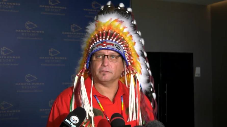 Saskatoon Tribal Council members re-elect Mark Arcand to third term [Video]