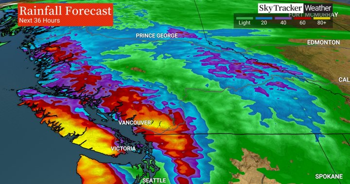 Enjoy the weekend weather, Alberta  winter is coming and an atmospheric river is to blame [Video]