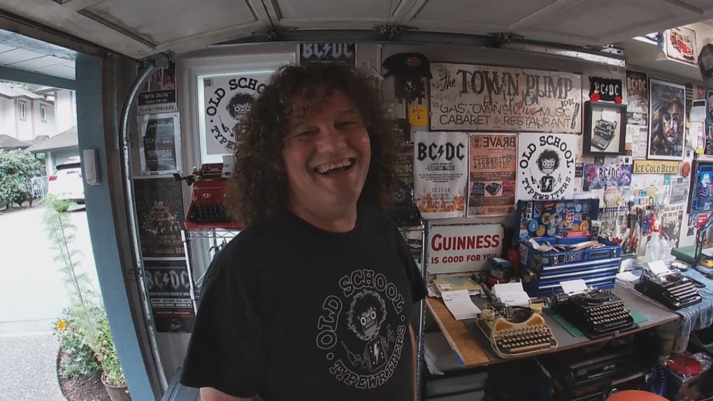 B.C. rock singer spends free time as a typewriter mechanic [Video]