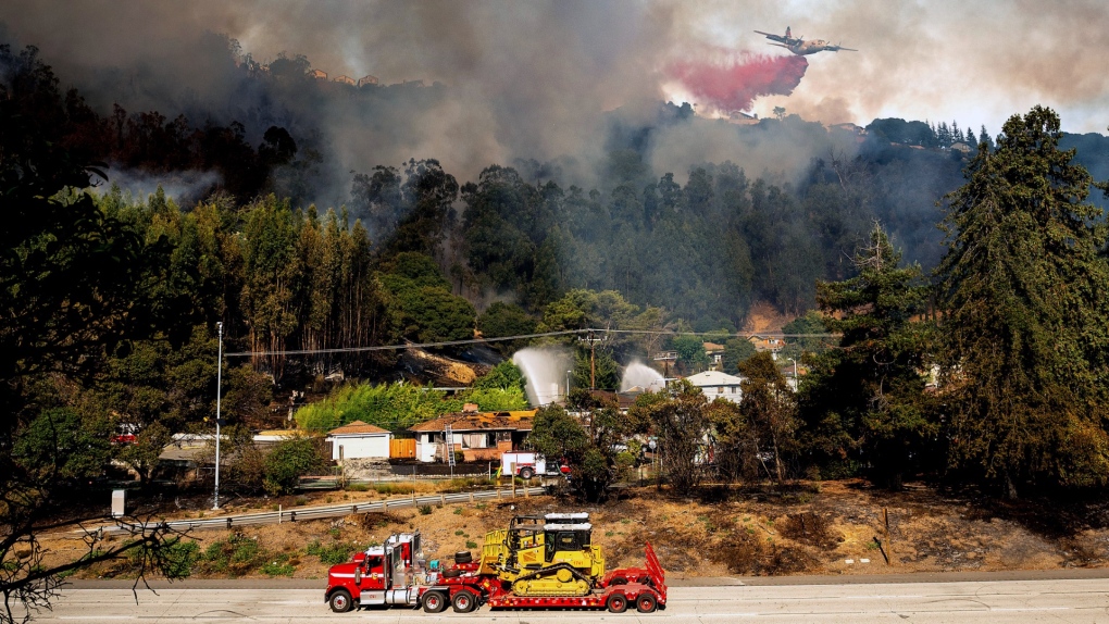 California fire: At least 7 homes in Oakland damaged [Video]