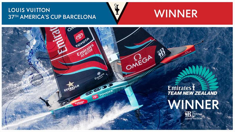 Emirates Team New Zealand win the Louis Vuitton 37th America’s Cup [Video]