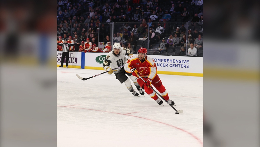 Calgary Wranglers defeat Henderson Silver Knights 5-3 [Video]