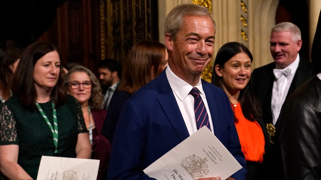 U.K. woman pleads guilty to assault after throwing milkshake at Nigel Farage [Video]