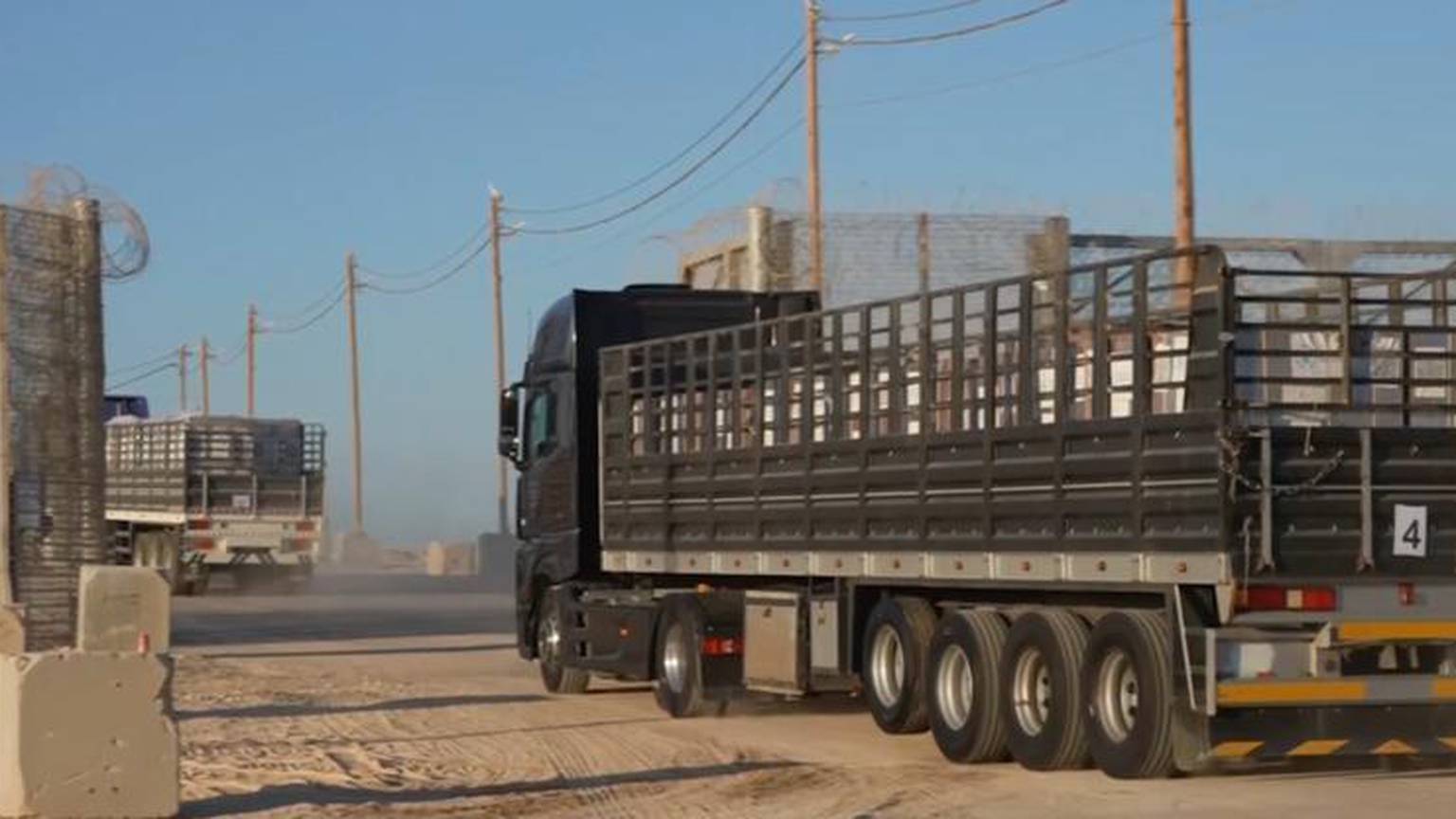 Video: Israel’s military says it allowed 50 trucks of humanitarian aid into northern Gaza [Video]