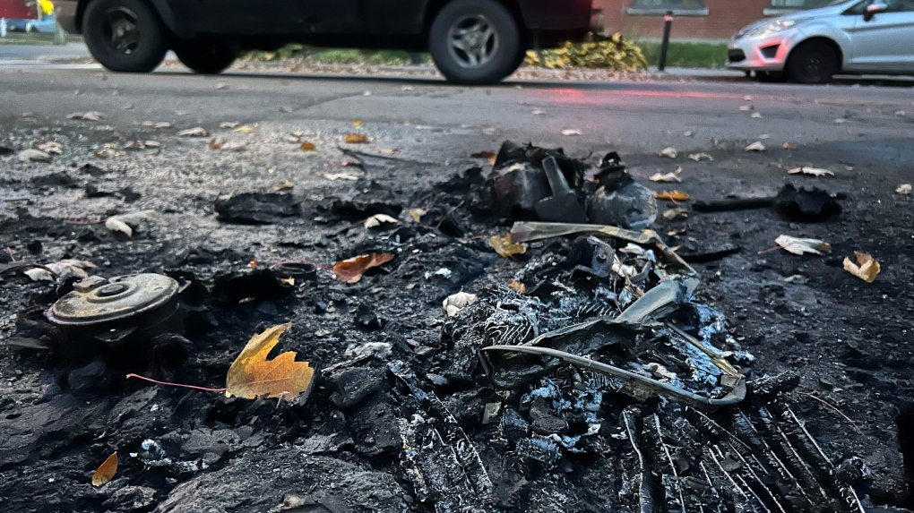 Another vehicle set on fire in Montreal