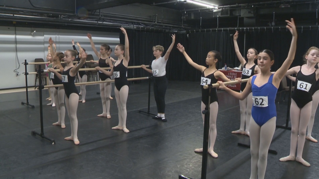 Dancers in Halifax audition for prestigious ballet school [Video]