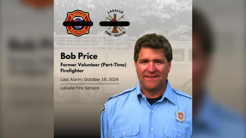 LaSalle Fire Service mourns loss of former firefighter Bob Price [Video]