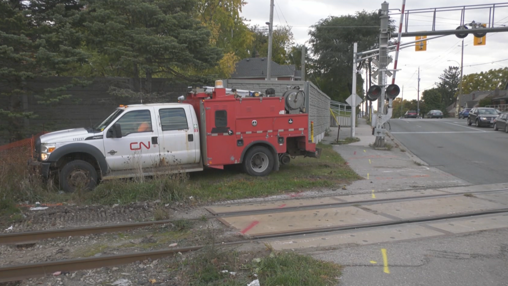 CN upgrades rail crossing at Highbury and Florence [Video]