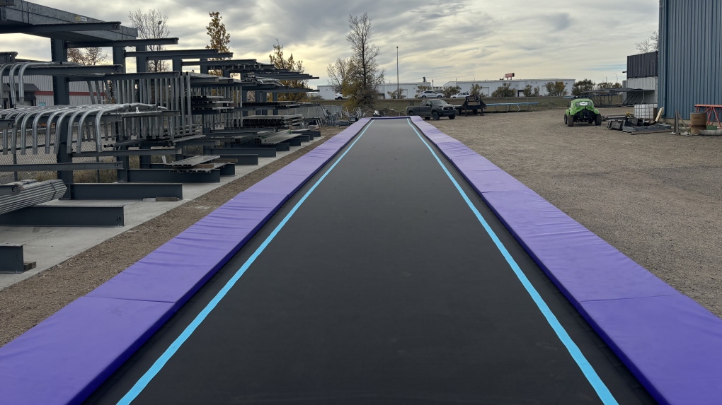 Saskatchewan company hoping to break trampoline world record [Video]