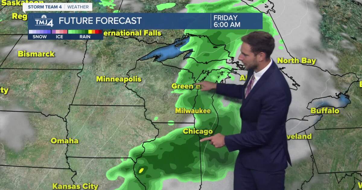 Southeast Wisconsin weather: Early afternoon showers possible [Video]