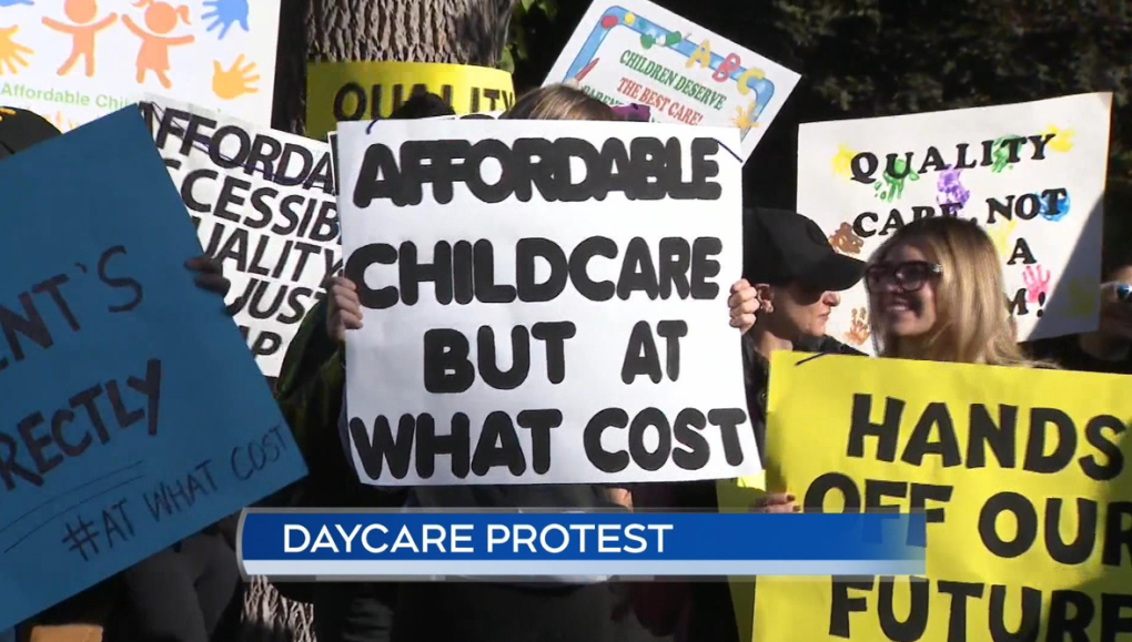 Ontario daycare funding changes moving ahead as private operators protest [Video]