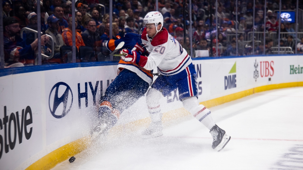 Montreal Canadiens forward Slafkovsky out for a week [Video]