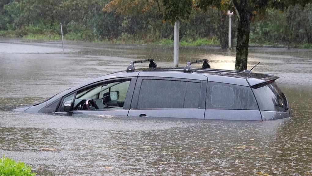 Vancouver’s Langley submerged in flood water [Video]