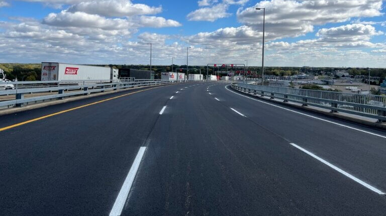 Blue Water Bridge construction comes to an end [Video]