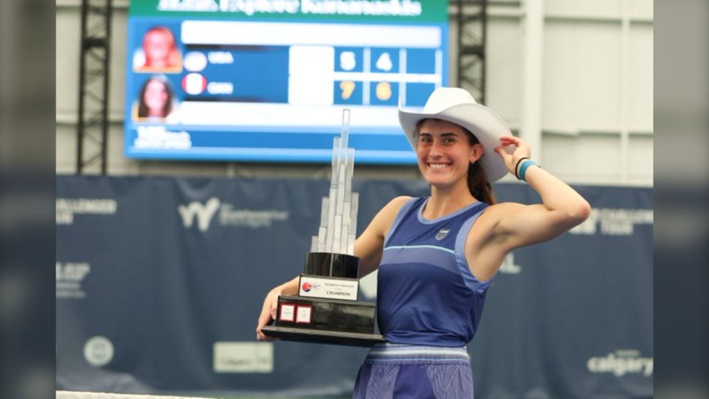 Rebecca Marino wins 3rd singles tournament of 2024 in Calgary [Video]