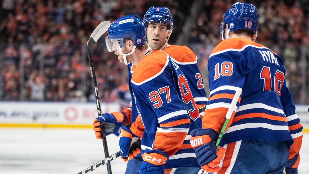 Oilers practice: New power-play combos [Video]