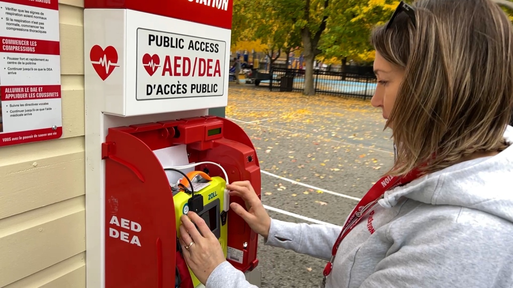 Outdoor public defibrillator available in Ottawa park [Video]