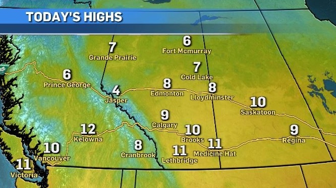 Calgary weather: Another calm and cool day in Calgary [Video]