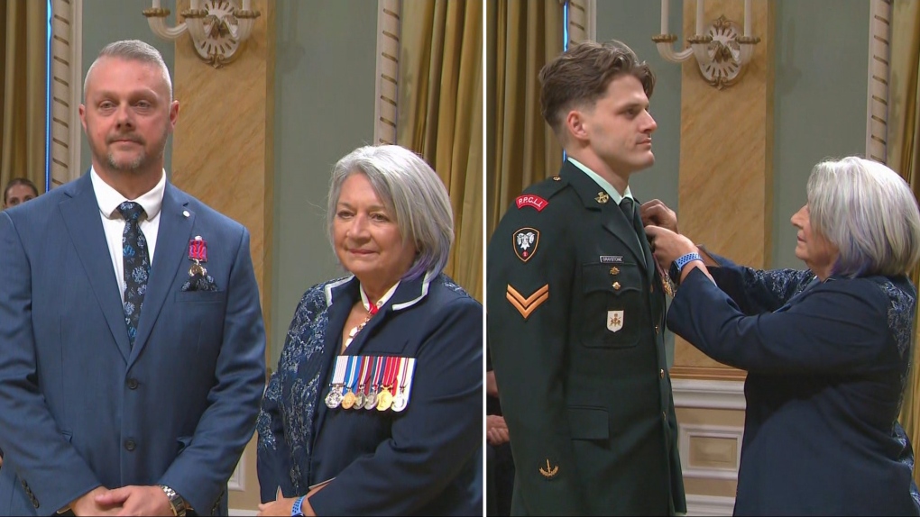 Edmontonians, Leduc man receive medals of bravery [Video]