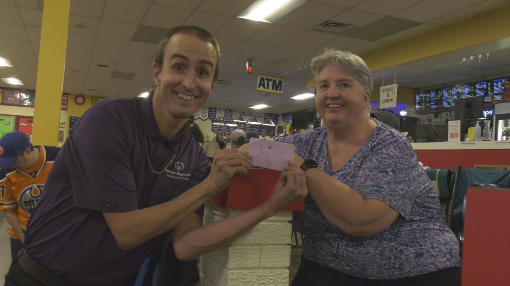 Special Olympics Edmonton athlete bowls perfect game [Video]