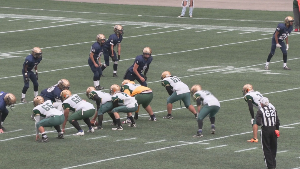 Winnipeg high school football playoff action featured AAA and AAAA competition [Video]