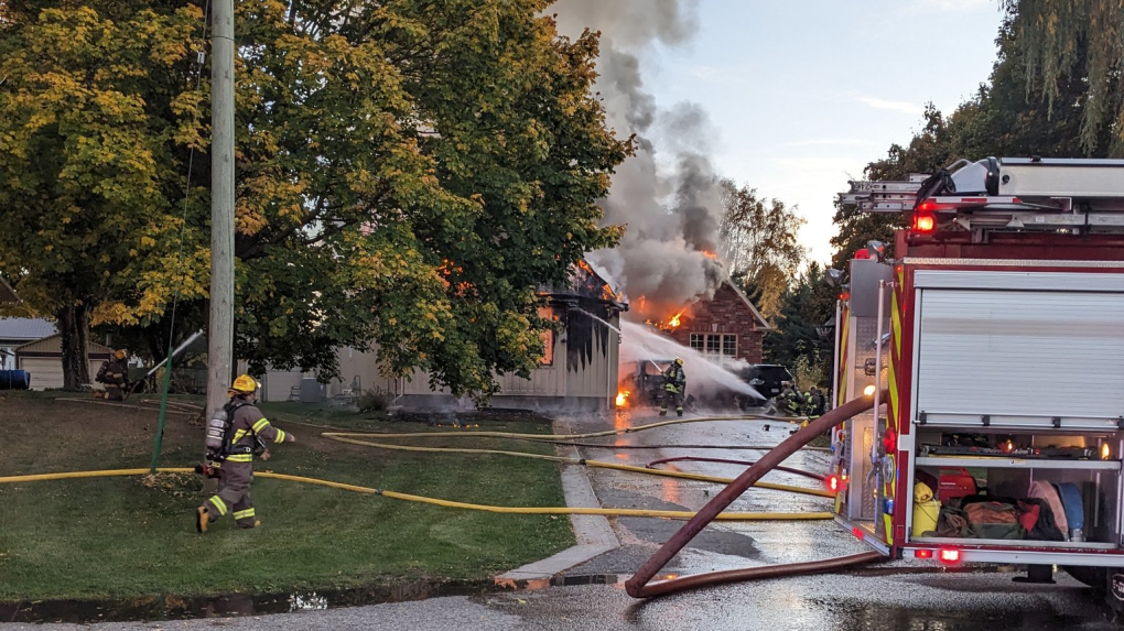 House on fire in St Clements [Video]