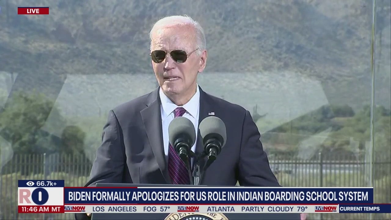 Biden formally apologizes for US role in Indian boarding school system [Video]