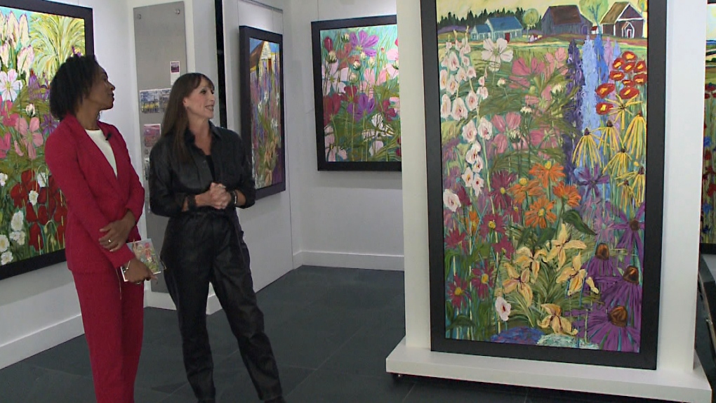 From a TV studio to an art studio: Former CTV broadcaster talks about her paintings [Video]