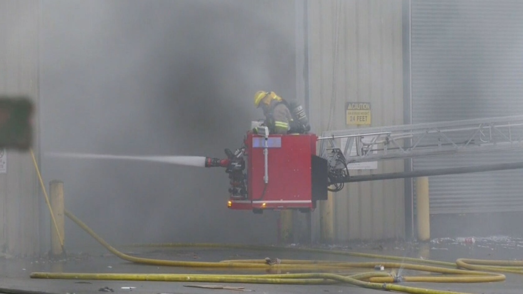 Fire at Waterloo waste management site [Video]