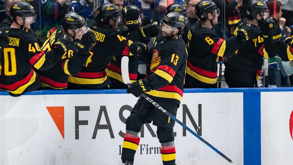 Canucks news: Arshdeep Bains scores first NHL goal [Video]