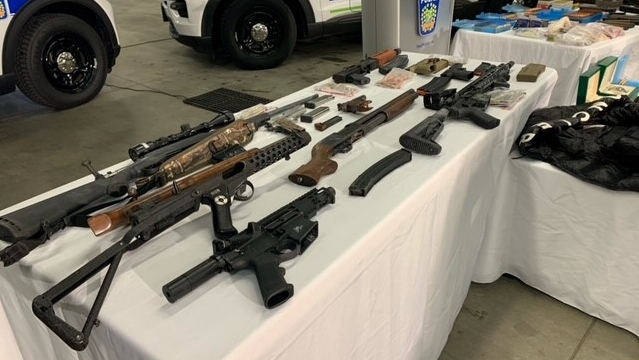 Peel police seize several guns, dozens of illegal devices [Video]