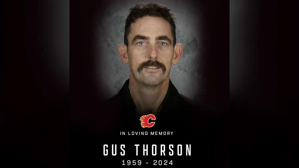 Gus Thorson, former Flames equipment manager, dies [Video]