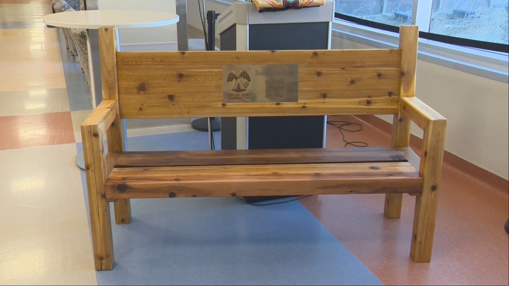 Tipi of Hope Foundation launches bench as safe space at Peter Lougheed Centre [Video]