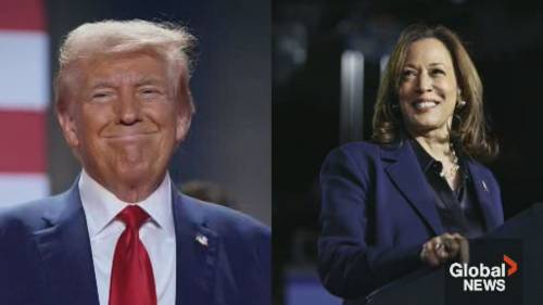 U.S. election 2024: Trump, Harris virtually tied in polls [Video]