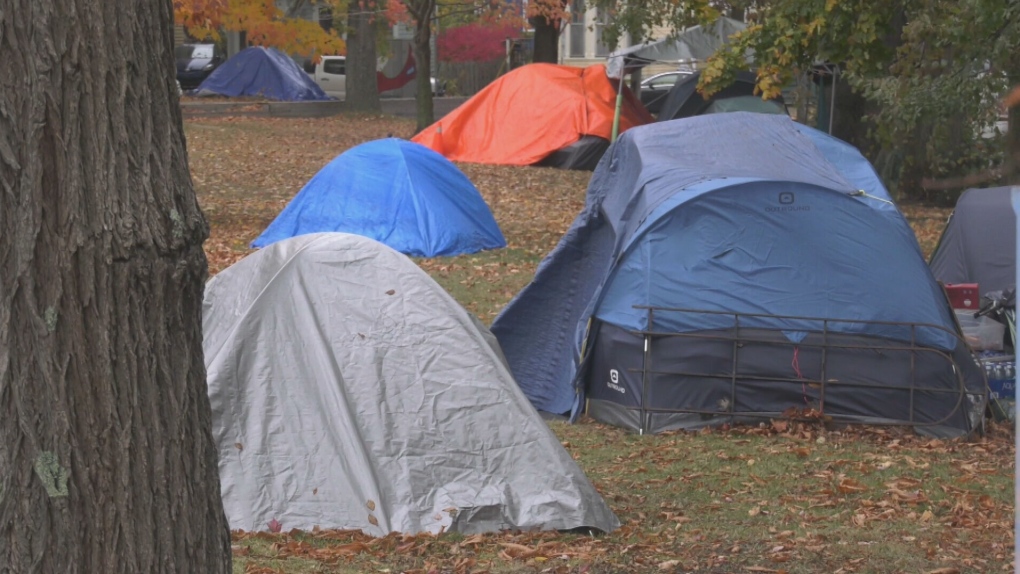 N.S. news: Woman raises safety concerns with encampment [Video]