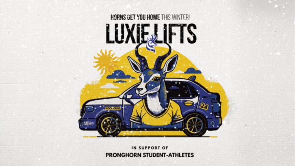 ‘Luxie Lifts’ is new name for U of L Pronghorn athletics’ holiday safe ride program [Video]