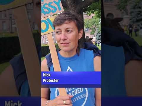 Members of Grassy Narrows First Nation lead march [Video]