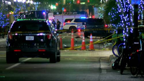 Orlando Halloween shooting: 2 dead, 6 injured after teen opens fire downtown [Video]