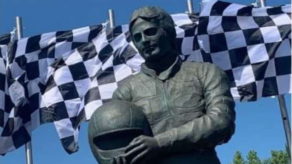 Quebec F1 race legend’s statue stolen [Video]