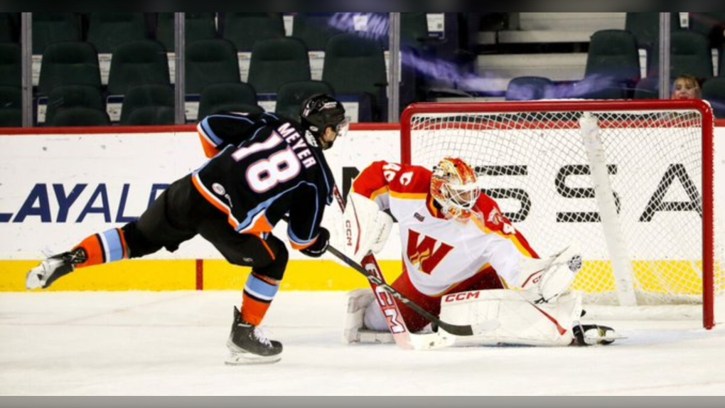 Calgary Wranglers defeat San Diego Gulls 6-2 [Video]