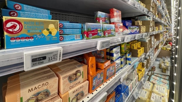 Butter prices soar in Russia amid surging inflation in war economy [Video]