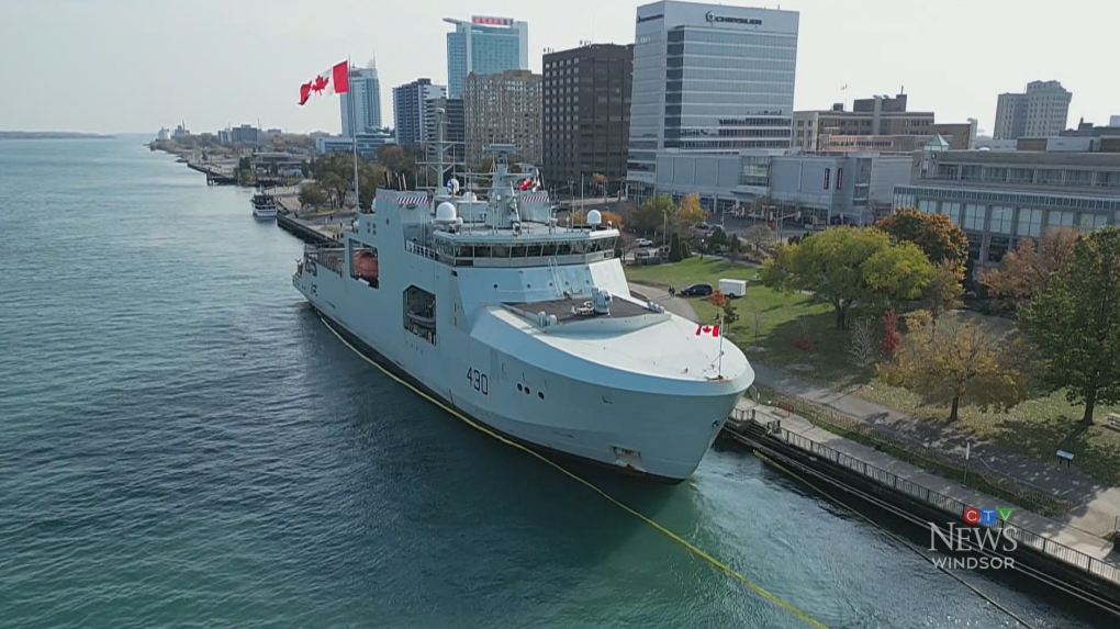 Large turnout to view HMCS Harry DeWolf [Video]